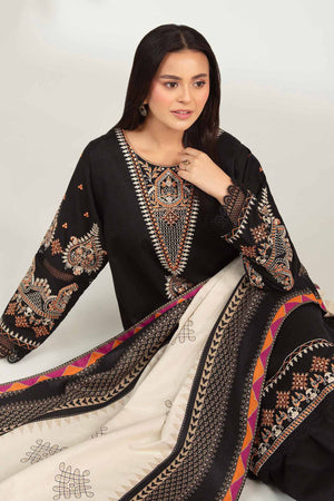 3 Piece - Printed Embroidered Suit - 42502958 for Women - Unstitched Collection | Nishat | Shop Online