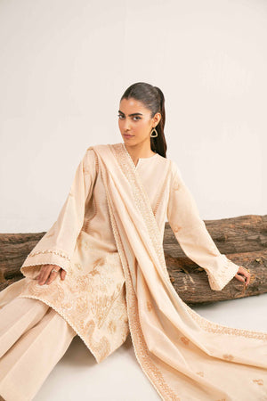 3 Piece - Embroidered Suit - 42503501 for Women - Unstitched Collection | Nishat | Shop Online