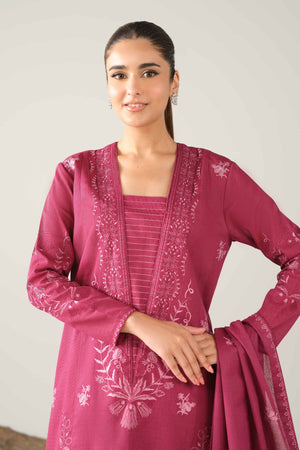 3 Piece - Embroidered Suit - 42503502 for Women - Unstitched Collection | Nishat | Shop Online