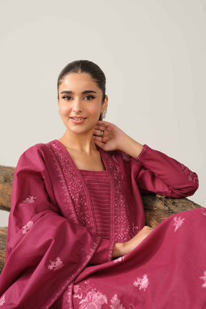 3 Piece - Embroidered Suit - 42503502 for Women - Unstitched Collection | Nishat | Shop Online