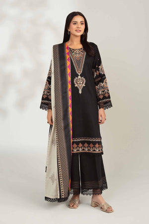 3 Piece - Printed Embroidered Suit - 42502958 for Women - Unstitched Collection | Nishat | Shop Online