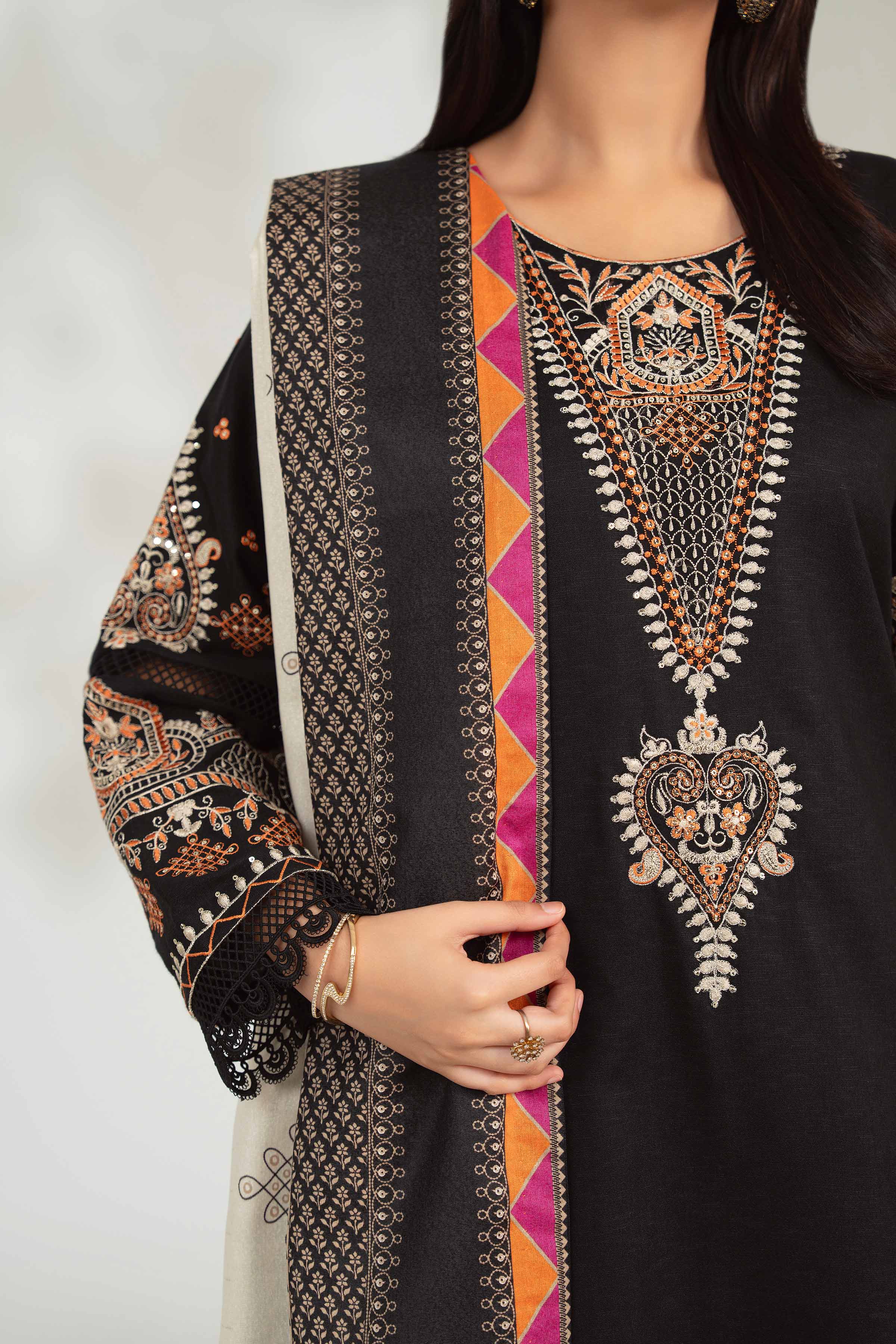 3 Piece - Printed Embroidered Suit - 42502958 for Women - Unstitched Collection | Nishat | Shop Online